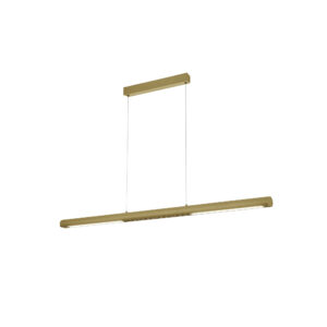 Ceiling Pendants - Mantra Lineal 1.2m Linear Pendant 24W LED 3000K 2970lm Painted Gold (M9036)