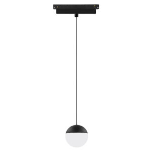 Ceiling Pendants - Mantra Magneto Track Ball Pendant 10W LED 4000K 840lm Black (M8824)