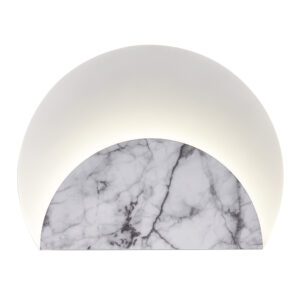 Wall Lighting - Mantra Marmol Wall Lamp Layered 12W LED 3000K 1080lm White Marble/White (M8503)