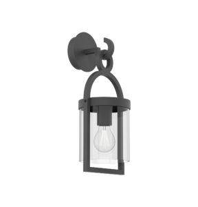 Wall Lighting - Mantra Maya Wall Lamp 1 x E27 IP54 Anthracite (M6551)