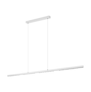 Ceiling Pendants - Mantra Meca Linear Pendant 35W LED 3000K 3200lm White (M9117)