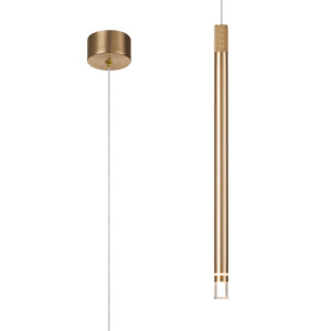 Ceiling Pendants - Mantra Moana Pendant 7W LED 3000K 400lm Sand Gold/Brass Gold (M8974)