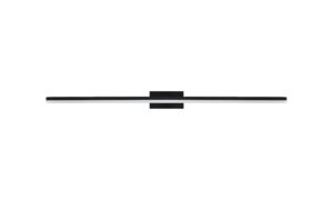 Wall Lighting - Mantra Morne Wall Light 16W LED 4000K 1440lm Black IP44 (M7483)