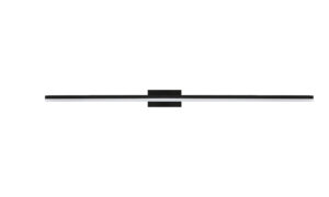 Wall Lighting - Mantra Morne Wall Light 20W LED 4000K 1800lm Black IP44 (M7484)
