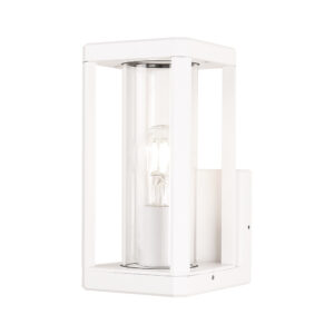 Wall Lighting - Mantra Nevada Wall Lamp 1 x E27 IP65 Matt White (M8898)