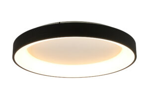 Ceiling Lighting - Mantra Niseko II Ring Ceiling 65cm 50W LED 2700K-5000K Tuneable 3760lm & APP Black (M8580)
