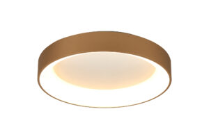 Ceiling Lighting - Mantra Niseko II Ring Ceiling 50cm 40W LED 2700K-5000K Tuneable 2950lm & APP Gold (M8584)