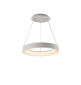 Ceiling Pendants - Mantra Niseko II Ring Pendant 38cm 30W LED 2700K-5000K Tuneable 2250lm & APP White (M8625)