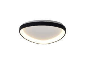 Ceiling Lighting - Mantra Niseko II Triangular Ceiling 42cm 38W LED 2700K-5000K Tuneable 2500lm Black (M8630)