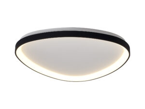 Ceiling Lighting - Mantra Niseko II Triangular Ceiling 61cm 50W LED 2700K-5000K Tuneable 3000lm Black (M8634)