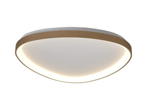 Ceiling Lighting - Mantra Niseko II Triangular Ceiling 61cm 50W LED 2700K-5000K Tuneable 3000lm Gold (M8635)