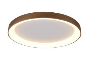 Ceiling Lighting - Mantra Niseko II Ring Ceiling 90cm 78W LED 2700K-5000K Tuneable 6200lm Gold (M8641)