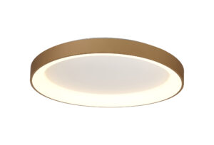 Ceiling Lighting - Mantra Niseko II Ring Ceiling 78cm 58W LED 2700K-5000K Tuneable 4700lm Gold (M8642)