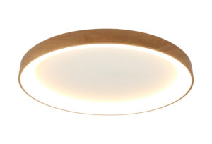 Ceiling Lighting - Mantra Niseko II Ring Ceiling 90cm 78W LED 2700K-5000K Tuneable 6200lm Wood (M8643)