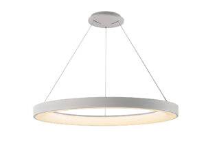 Ceiling Pendants - Mantra Niseko II Ring Pendant 90cm 66W LED 2700K-5000K Tuneable 5440lm White (M8645)