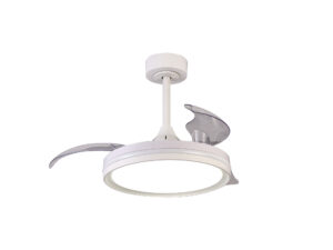 Ceiling Fans - Mantra North 40W LED Dimmable White/RGB Ceiling Light With Built-In 28W DC Reversible Fan 3000-6500K White (M8729)