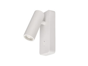 Wall Lighting - Mantra Notte Wall Lamp Switched 1 x 35mm GU10 (GU11) (Not Included) White (M8873)