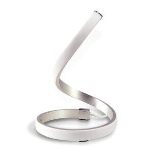 Table Lamps - Mantra Nur Table Lamp 15W LED 3000K 1200lm Silver/Frosted Acrylic/Polished Chrome (M4986)