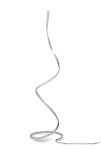 Floor Lamps - Mantra Nur XL Floor Lamp 20W LED 3000K 1800lm Dimmable Silver/Frosted Acrylic/Polished Chrome (M5001)