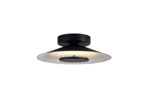 Ceiling Lighting - Mantra Orion Ceiling 25cm Round 8W LED 3000K 560lm White/Black (M8122)