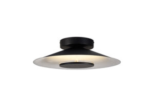 Ceiling Lighting - Mantra Orion Ceiling 40cm Round 20W LED 3000K 1400lm White/Black (M8125)