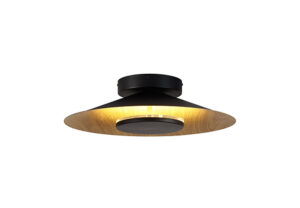 Ceiling Lighting - Mantra Orion Ceiling 40cm Round 20W LED 3000K 1400lm Wood/Black (M8126)
