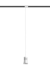 Ceiling Pendants - Mantra Pagoda Pendant For Track 1 Light GU10 White (M7788)