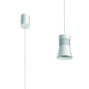 Ceiling Pendants - Mantra Pagoda 5.5cm Pendant 1 Light GU10 White (M7790)