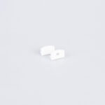 Arc LED Pair of End Caps for Arc LED Flat Profile (White) (ARC-FLATENDWH)