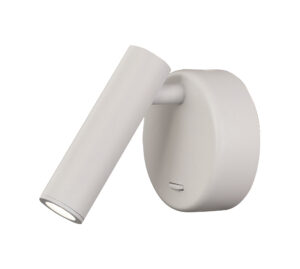Wall Lighting - Mantra Prea Wall/Reading Light 3W LED 3000K 210lm Switched White (M6075)