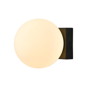 Ceiling Lighting - Mantra Puebla Ceiling/Wall Light 6W LED 3000K 420lm Black (M8889)