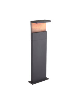 Floor Lamps - Mantra Ruka Floor Lamp Medium 13W LED 3000K 850lm IP54 Anthracite/Walnut (M6772)