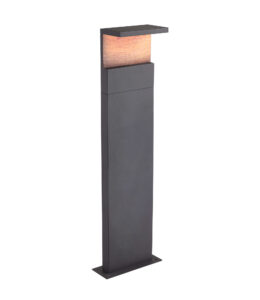 Floor Lamps - Mantra Ruka Floor Lamp Large 13W LED 3000K 850lm IP54 Anthracite/Walnut (M6773)
