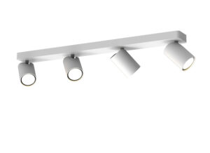 Spotlights - Mantra Sal Linear 4 Light Spotlight GU10 Matt White (M6280)