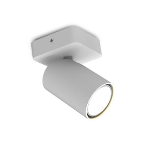 Spotlights - Mantra Sal 1 Light Spotlight GU10 Matt White (M6283)