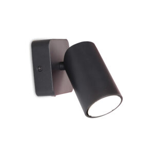 Wall Lighting - Mantra Sal 1 Light Switched Wall Light GU10 Matt Black (M6714)