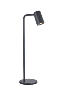 Table Lamps - Mantra Sal Tall Table Lamp With Inline Switch 1 Light GU10 Matt Black (M7516)