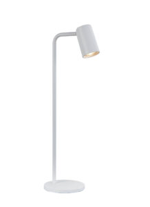 Table Lamps - Mantra Sal Tall Table Lamp With Inline Switch 1 Light GU10 Matt White (M7521)
