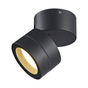 Ceiling Lighting - Mantra Saler Adjustable Ceiling Spotlight/Wall Light 1 Light GX53 (Not Included) Dark Grey IP65 (M9100)