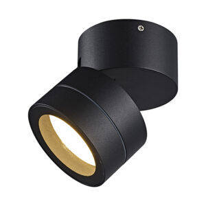 Ceiling Lighting - Mantra Saler Adjustable Ceiling Spotlight/Wall Light 1 Light GX53 (Not Included) Black IP65 (M9102)