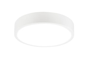 Ceiling Lighting - Mantra Saona 17cm Round LED Surface Flush Fitting 14W 4000K 1260lm Matt White/Frosted Acrylic (M6623)