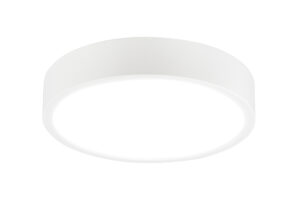 Ceiling Lighting - Mantra Saona 22.5cm Round LED Surface Flush Fitting 24W 4000K 2160lm Matt White/Frosted Acrylic (M6625)