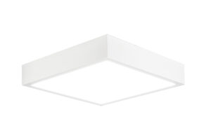 Ceiling Lighting - Mantra Saona 17cm Square LED Surface Flush Fitting 14W 4000K 1260lm Matt White/Frosted Acrylic (M6631)