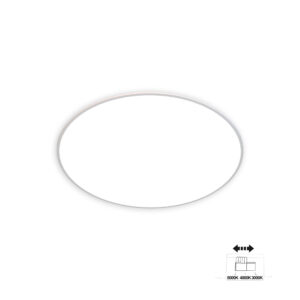 Ceiling Lighting - Mantra Slim CCT Ceiling 37cm Round 24W LED On Board CCT Switch 3000/4000/5000K 2050lm White (M8691)