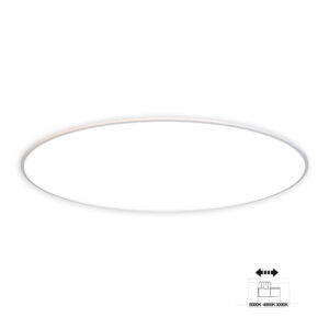 Ceiling Lighting - Mantra Slim CCT Ceiling 46cm Round 50W LED On Board CCT Switch 3000/4000/5000K 4150lm White (M8692)