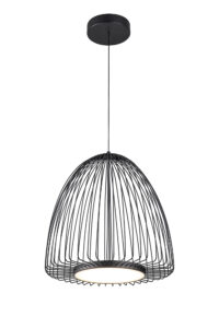 Ceiling Pendants - Mantra Smart 46cm Pendant 43W LED 3000K 2600lm Sand Black (M9016)