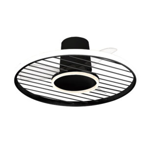 Ceiling Fans - Mantra Soho 66cm 45W LED Dimmable Ceiling Light With Built-In 30W DC Fan 2700-5000K 3150lm Black (M8721)