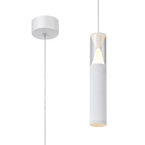 Ceiling Pendants - Mantra Spark Pendant 7W LED 3000K 530lm Sand White (M8965)