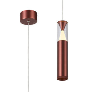 Ceiling Pendants - Mantra Spark Pendant 7W LED 3000K 530lm Rose Gold (M8968)