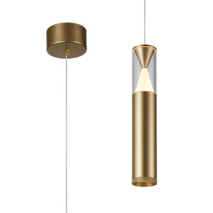 Ceiling Pendants - Mantra Spark Pendant 7W LED 3000K 530lm Painted Gold (M8969)